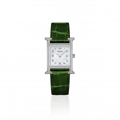 HERMÈS HEURE H WATCH SMALL MODEL 25 MM W055782WW00
